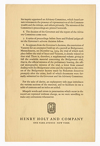 The Sacco-Vanzetti Case: Transcript of the Record of the Trial of Nicola Sacco and Bartolomeo Vanzetti in the Courts of Massachusetts and Subsequent Proceedings 1920-1927