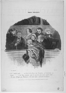 - Je l’aurais parié.... au lieu de lui faire voir Séraphin, tu l’emmènes au drame......c’est déja mauvais pour les grandes personnes : pauvre chou !.... - Ne vous effrayez pas, Madame, c’est ainsi que s’amusent les enfants !