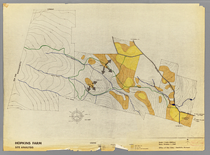 Hopkins Farm site analysis map