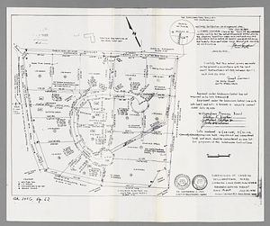 Williamstown land subdivision map