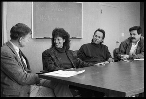 Mimi Silbert at a panel discussion, UMass Amherst