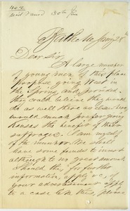 Letter from A. W. Smith to Joseph Lyman