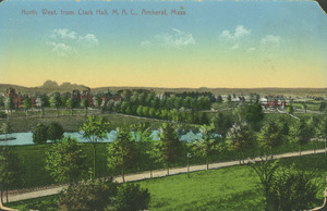 North West, from Clark Hall, M.A.C., Amherst, Mass.