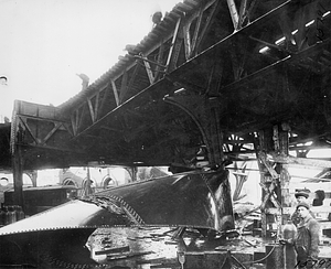 Molasses flood, destruction