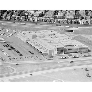 Boston Globe and the area, Morrissey Boulevard, Dorchester, newspaper plant, Boston, MA