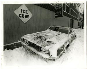 Car in snow in Back Central