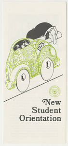 1975 New Student Orientation brochure