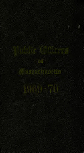 Public officers of the Commonwealth of Massachusetts (1969-1970)