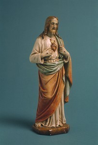 Statuette of Jesus and the Sacred Heart