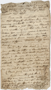 Edward Hitchcock sermon notes, 1823 February