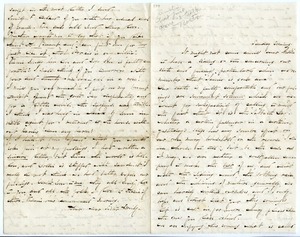 Emily Dickinson letter to W. Austin Dickinson