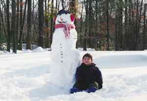 Snowman and me
