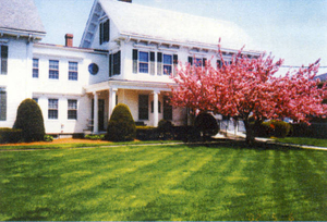 Present-day picture of the Fuller House of Stoneham