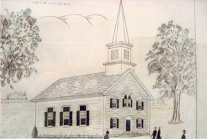 Second site of the First Congregational Church of Stoneham