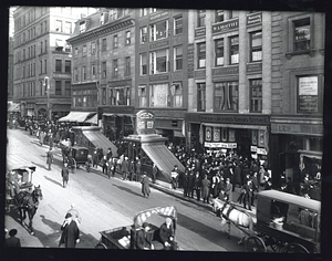 Park Street subway entrance on Tremont Street