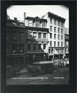 Buildings on west side of Washington Street, numbers 235 to 243
