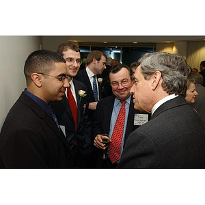 Joshua Seadia, Richard Freeland, and others at The National Council Dinner