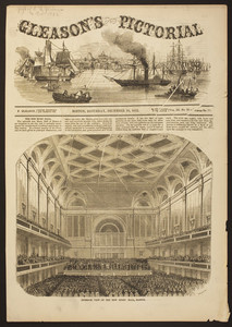 Interior view of the New Music Hall, Boston