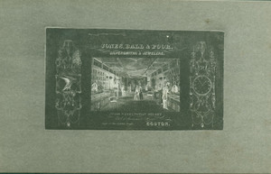 Advertisement for Jones, Ball & Poor, silversmiths & jewelers,, No. 226 Washington Street and Summner Street, Boston, Mass.