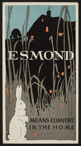 Esmond means comfort in the home, blankets, The Esmond Mills, Esmond, Rhode Island, undated
