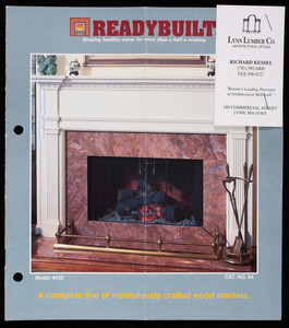 Readybuilt, a complete line of meticulously crafted wood mantels, catalog no. 94, The Readybuilt Products Company, Baltimore, Maryland