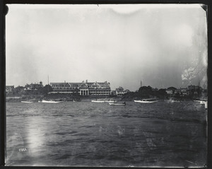 Rockmere Inn from water, Marblehead