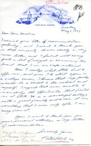 Letter from Peter D. Cole to William L. Machmer