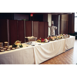 Banquet Table for NU 75th Anniversary, July 1971