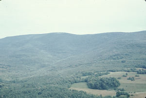Aerial oblique view Moon Hollow from Whitman's 2 Sept 1971.