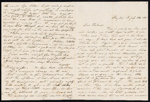 Letter from Augusta Bruen, Dayton, OH to Luther Bruen, 1861 July 11