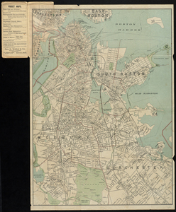 Latest map of Boston City, Massachusetts