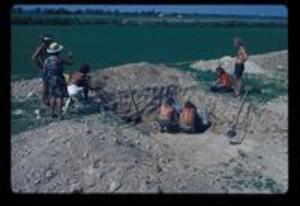 Dig at Trench 14, 1972