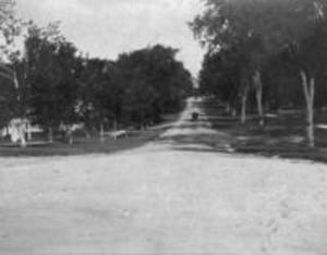 Main Street looking east, 1897