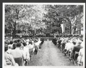 Williams College Commencement ceremonies, 1970