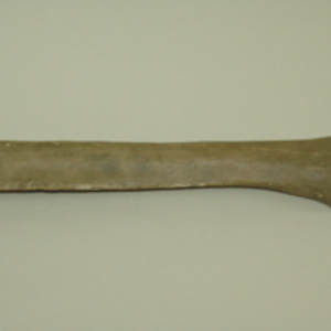 Dwight-Emerton papier-mache model of partial unidentified bone, 1890-1895