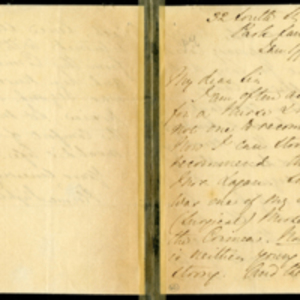 Letter from Florence Nightingale