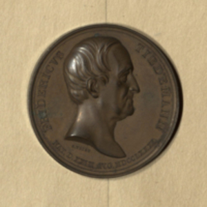 Commemorative medal of Friedrich Tiedemann