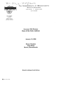 State of the state address (2004-01-15)
