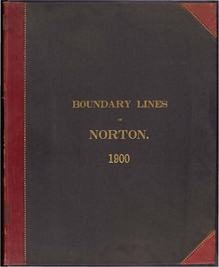 Atlas of the boundaries of the town of Norton, Bristol County