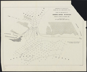 Plan of new mouth of North River, Scituate: opened by storm of November 1898