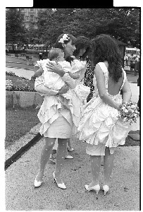 Mary Coughlan, singer. At wedding at Belfast City Hall