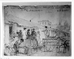 "The Barracks": Furniture Delivery Department of the Shelter Committee on Washington Street