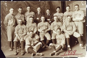 Photo of Boston College's 1919 baseball team