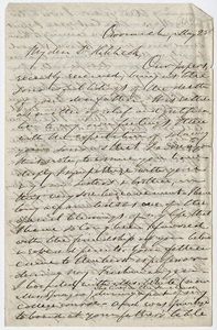 Justin Perkins letter to Edward Hitchcock, Jr., 1864 May 23