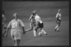 Photographs of an Amherst College versus Tufts University soccer game, 2000 October