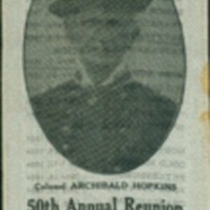 50th Annual Reunion of the 37th Regiment