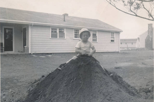 The house is finished--this was our sandbox!