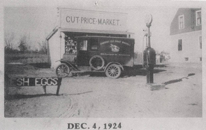 Hansen's cut price market Dec 4, 1924
