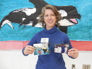 Anne Keyes at the Wayland Mass. Memories Road Show