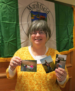 Marilee Comerford at the Marshfield Mass. Memories Road Show